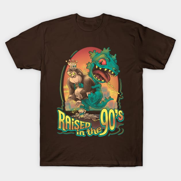 Raised in the 90s T-Shirt by WeaselPop